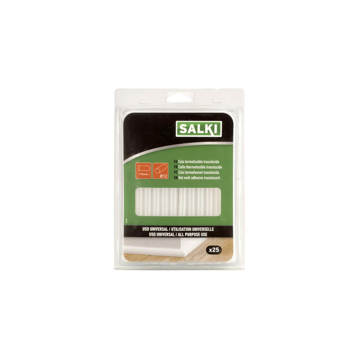 Schmelzklebebalken Salki 430307 Universal Ø 12 x 195 mm 500 g Durchsichtiges (25 Stück)