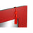 Wandspiegel DKD Home Decor Spiegel Tanne Rot Schwarz MDF (70 x 2 x 90 cm)