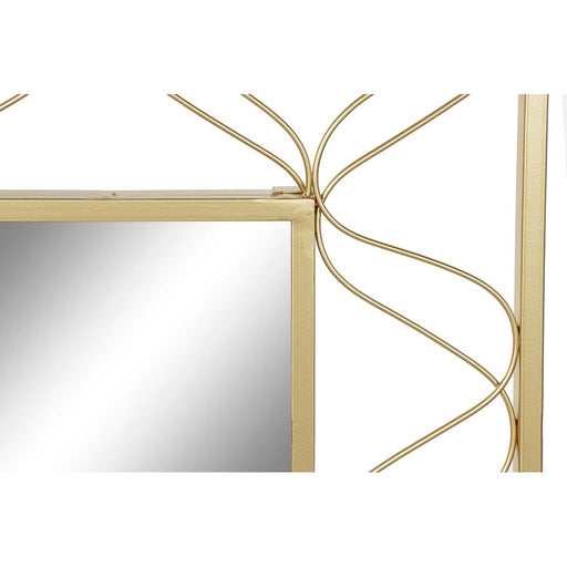 Wandspiegel DKD Home Decor Gold Metall (70,5 x 2 x 98 cm)
