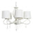 Deckenlampe DKD Home Decor Weiß Bunt Durchsichtig Metall 25 W Shabby Chic 220 V 54 x 54 x 37 cm