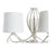 Deckenlampe DKD Home Decor Weiß Bunt Durchsichtig Metall 25 W Shabby Chic 220 V 54 x 54 x 37 cm