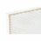 Kopfende des Betts DKD Home Decor 160 x 3,5 x 80 cm Gold Weiß Holz MDF