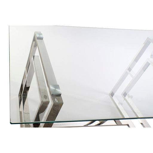 Esstisch DKD Home Decor Kristall Stahl (180 x 90 x 75 cm)