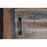 Displayständer DKD Home Decor Metall Kristall Akazienholz Recyceltes Holz 140 x 40 x 160 cm