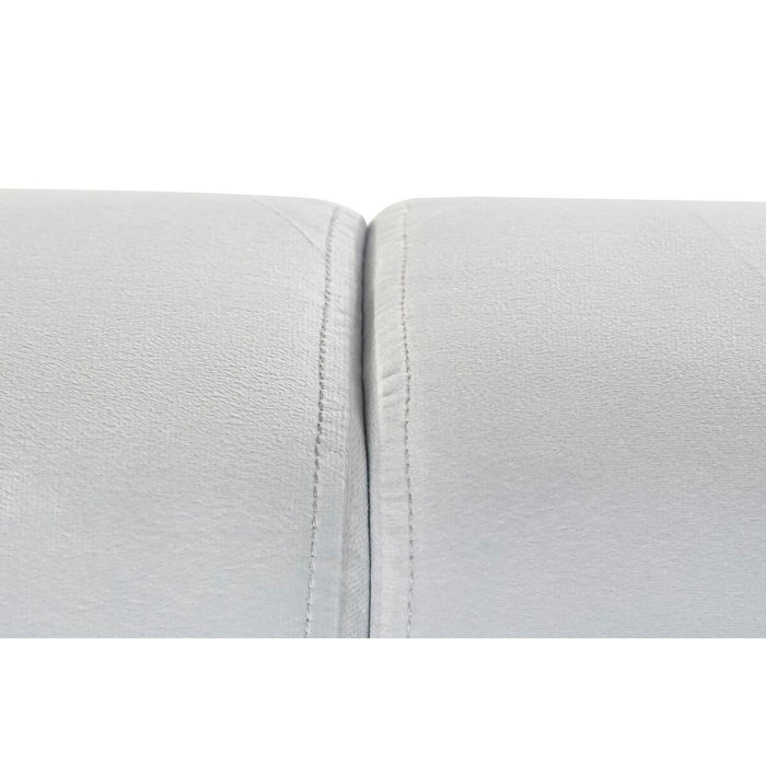 Sofa DKD Home Decor Schwarz Metall Polyester Celeste (154 x 76 x 76 cm)