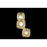 Deckenlampe DKD Home Decor 43 x 43 x 100 cm Schwarz Braun Bambus 50 W