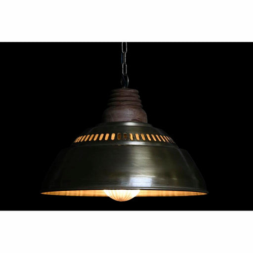 Deckenlampe DKD Home Decor Braun Gold Eisen Mango-Holz 50 W 43 x 43 x 31 cm