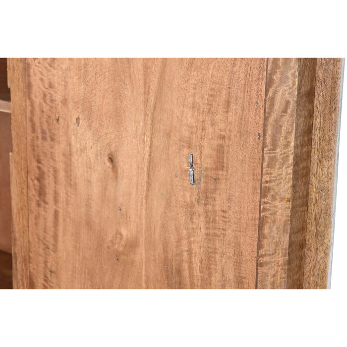 Schrank DKD Home Decor Holz Weiß Mango-Holz 100 x 40 x 180 cm