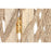 Spanische Wand DKD Home Decor 151 x 2,5 x 183 cm Mango-Holz Jute