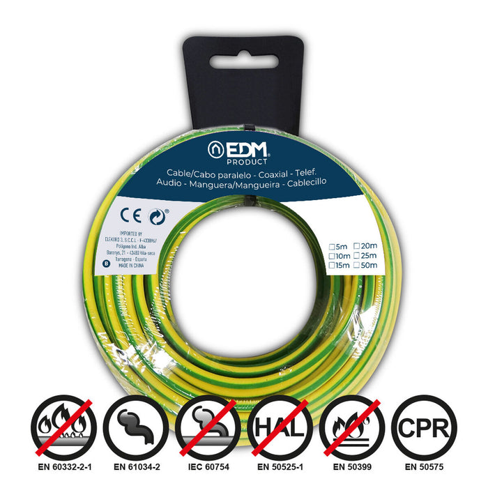 Kabel EDM 10 m zweifarbig