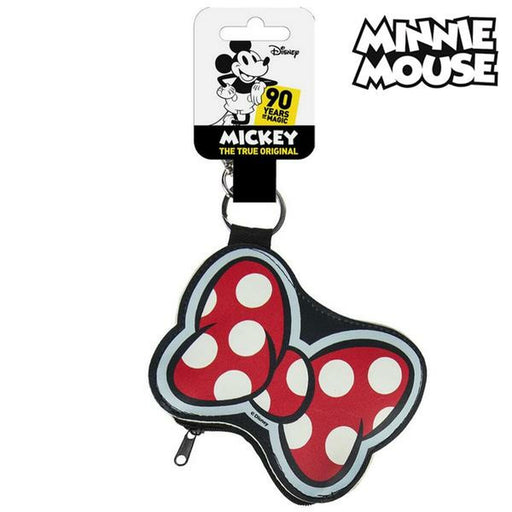Geldbörse-Schlüsselanhänger Minnie Mouse 70371 Rot