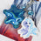 Schlüsselanhänger 3D Elsa Frozen 74062 Blau türkis