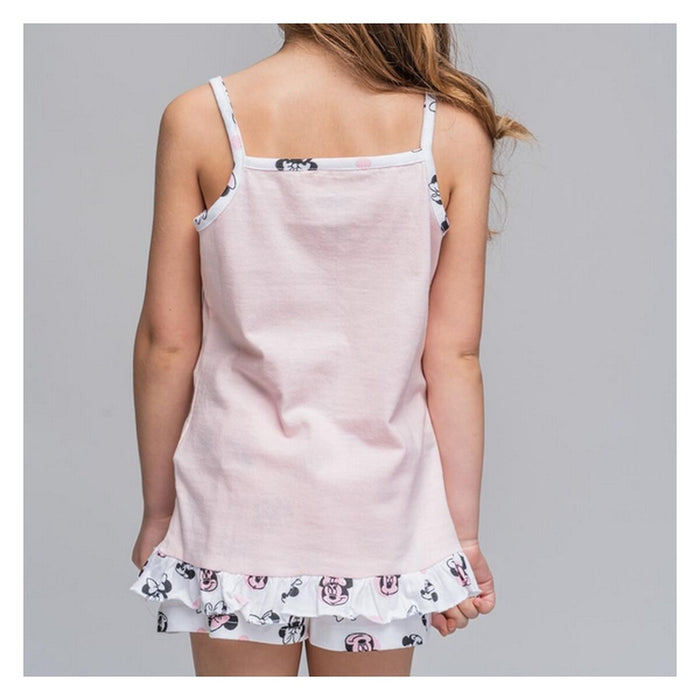 Schlafanzug Für Kinder Minnie Mouse Rosa
