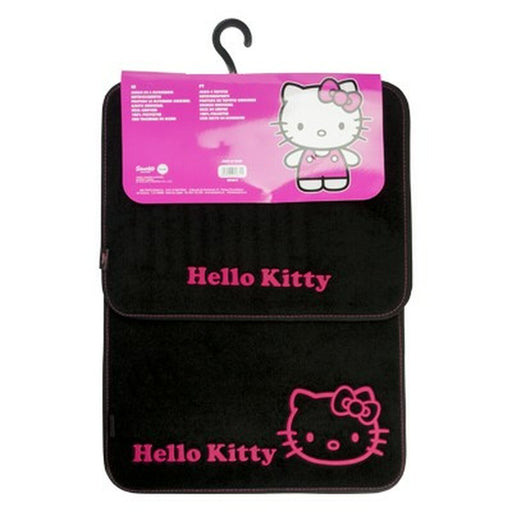 Auto-Fußmatten-Set Hello Kitty Schwarz Rosa (4 pcs)