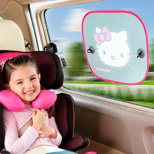 Sonnenschutzvorhang für Autos Hello Kitty KIT3014 Für Kinder (44 x 36 cm)(2 pcs)