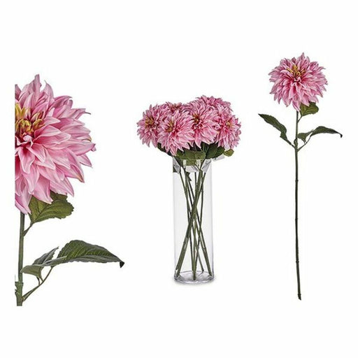Dekorative Blume Dahlie Papier Kunststoff 16 x 74 x 16 cm (16 x 74 x 16 cm)