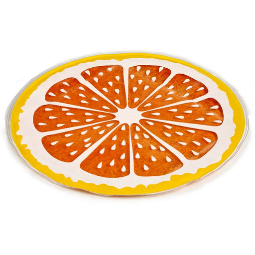 Kühlmatte für Haustiere Orange 35 x 1 x 35 cm Gelb