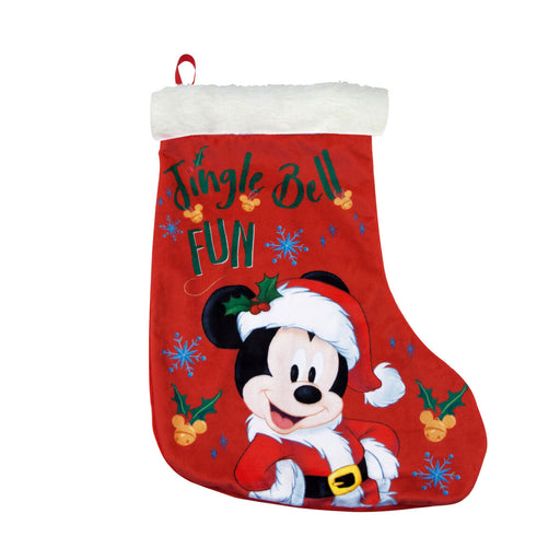 Weihnachtsstrumpf Mickey Mouse Happy smiles 42 cm Polyester