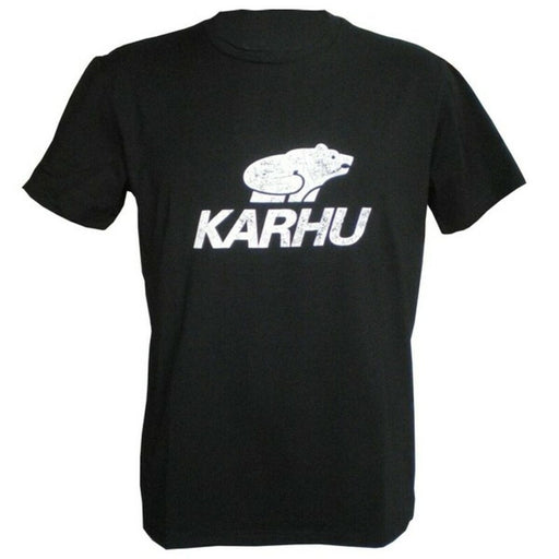 Herren Kurzarm-T-Shirt Karhu T-PROMO 1 Schwarz (Größe S)
