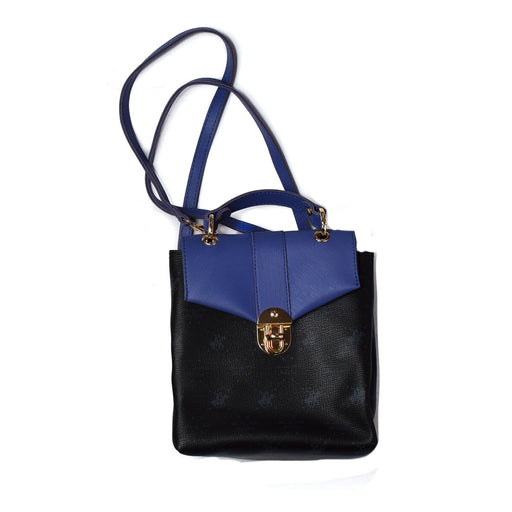 Damen Handtasche Beverly Hills Polo Club 904-BLACK Schwarz 18 x 19 x 10 cm