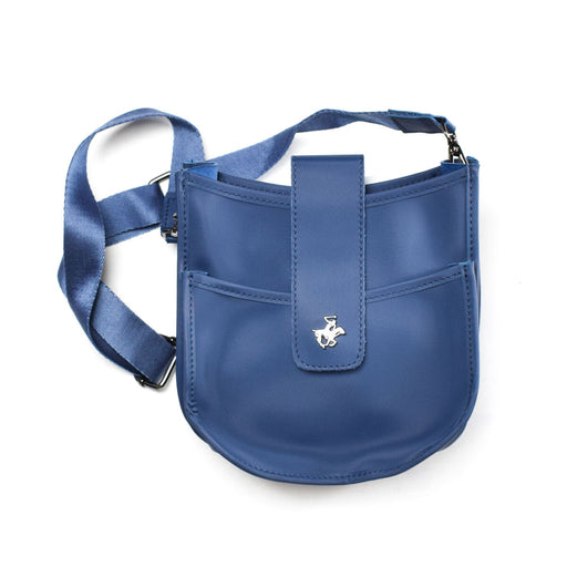 Damen Handtasche Beverly Hills Polo Club 668BHP8394 Blau 20 x 22 x 5 cm