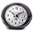 Analoger Wecker Timemark Schwarz LED Leicht Leise Snooze Nachtbetrieb 9 x 9 x 5,5 cm (9 x 9 x 5,5 cm)