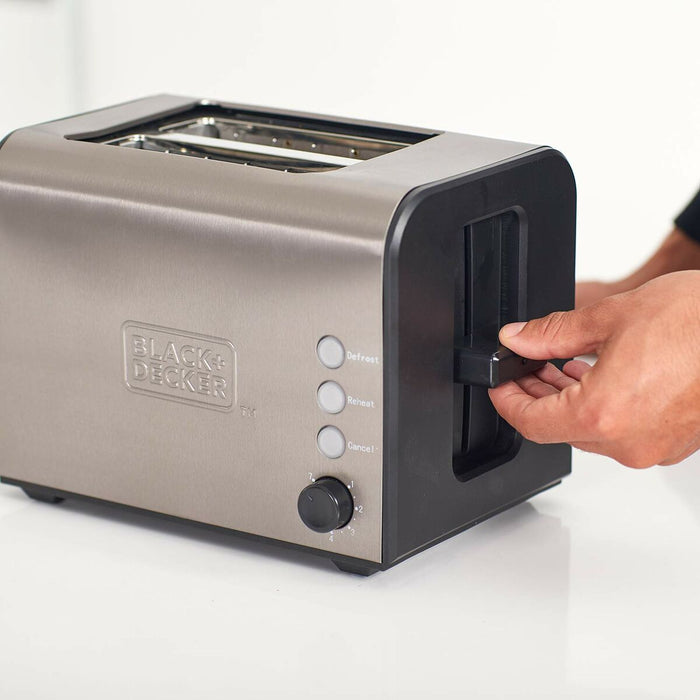 Toaster Black & Decker BXTO900E Edelstahl 900 W
