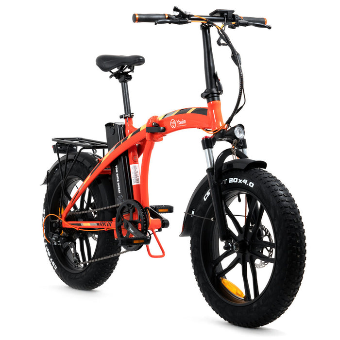 Elektrisches Fahrrad Youin You-Ride Dubai 20" 250W 10000 MAH Orange 25 km/h 20" 250 W