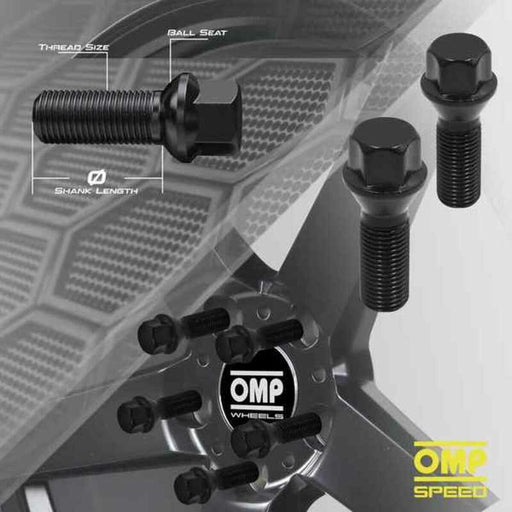 Schraubensatz OMP OMPS09591401 M14 x 1,50 4 uds