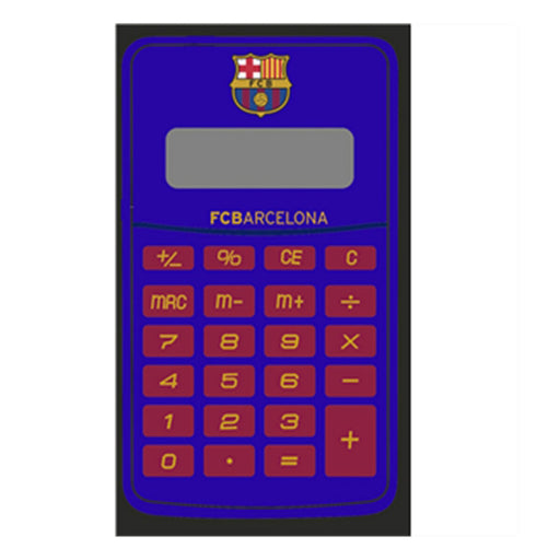 Taschenrechner F.C. Barcelona Blau Kunststoff