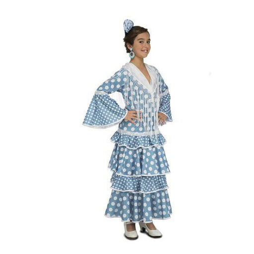 Verkleidung für Kinder My Other Me Guadalquivir Blau Flamenco-Tänzerin