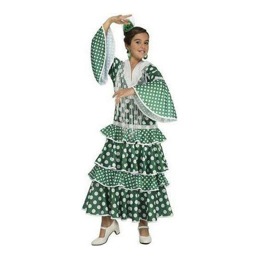 Verkleidung für Kinder My Other Me Giralda grün Flamenco-Tänzerin