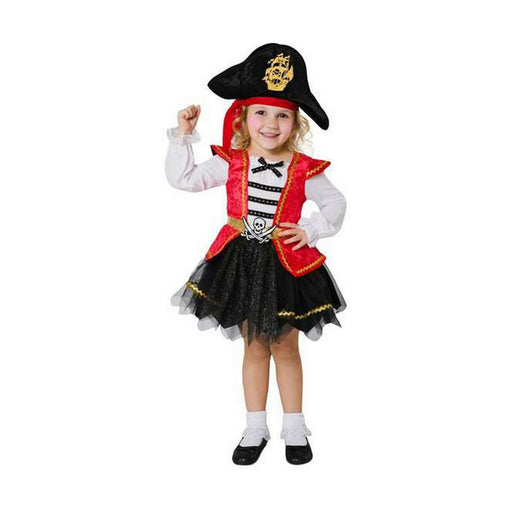 Verkleidung für Kinder My Other Me Schwarz/Rot Pirat