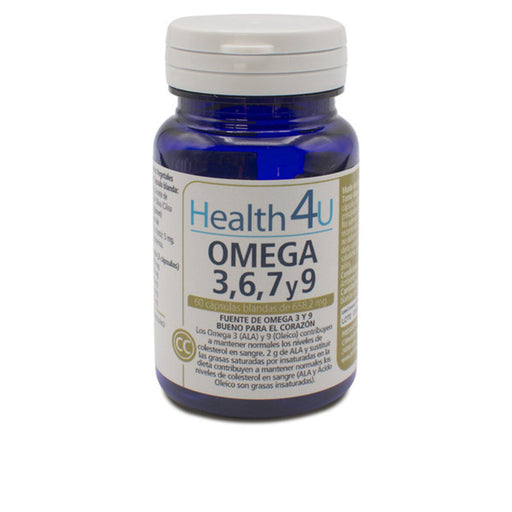 Nahrungsergänzungsmittel Health4u Omega 3, 6, 7 y 9 (60 uds)
