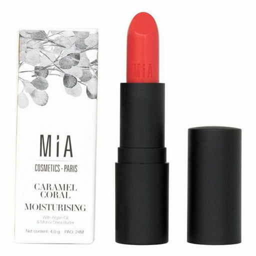 Feuchtigkeitsspendender Lippenstift Mia Cosmetics Paris 509-Caramel Coral (4 g)