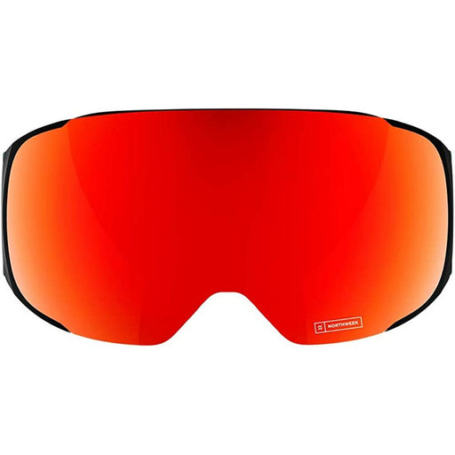 Skibrille Northweek Magnet Rot Polarisiert