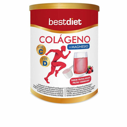 Kollagen Best Diet Colágeno Con Magnesio En Polvo Magnesium Pulver Rote Früchte