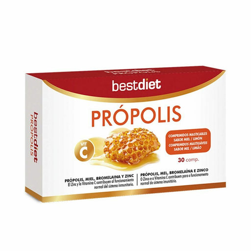 Tabletten Best Diet Propolis Honig Zitronengelb (30 Tabletten)