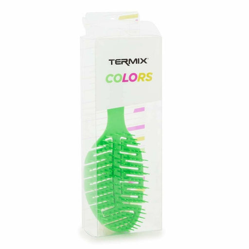 Knotenlösende Haarbürste Termix Colors grün