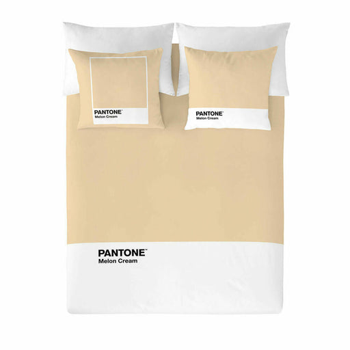 Bettdeckenbezug Pantone Melon Cream Doppelmatratze (240 x 220 cm)
