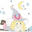 Bettbezug für Babybett Cool Kids Witch 100 x 120 + 20 cm