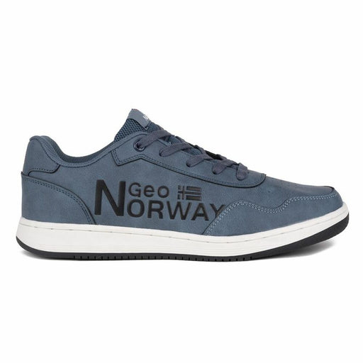 Herren Sneaker Geographical Norway Stahlblau