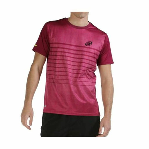 Herren Kurzarm-T-Shirt Bullpadel Litis Pink Herren