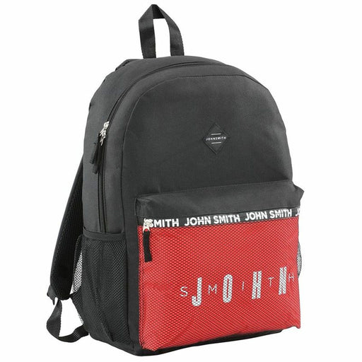 Schulrucksack John Smith M22205-005 Schwarz Bunt