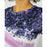 Damen Kurzarm-T-Shirt Cartri Bastet Rosa Lila Weiß Paddel