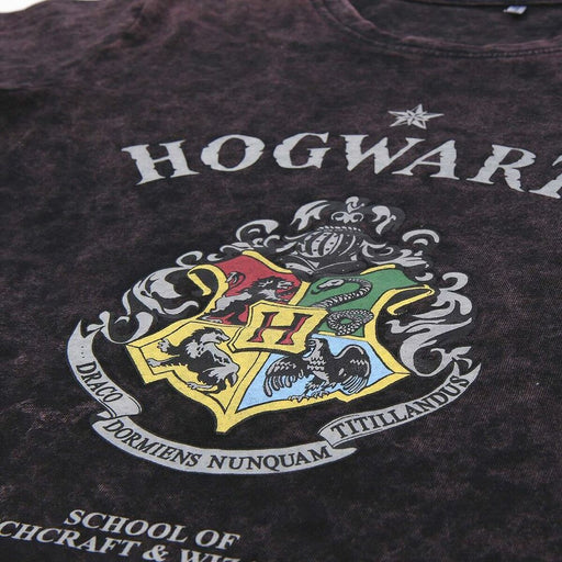 Herren Kurzarm-T-Shirt Harry Potter Grau Dunkelgrau