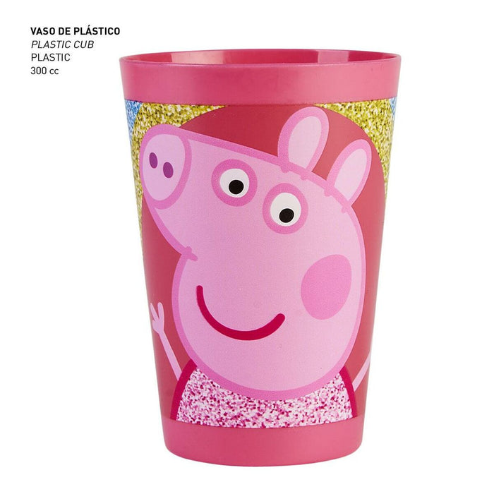 Kulturbeutel mit Zubehör Peppa Pig Pink 23 x 16 x 7 cm
