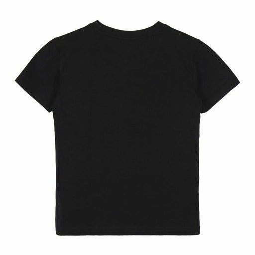 Kurzarm-T-Shirt für Kinder Batman Schwarz