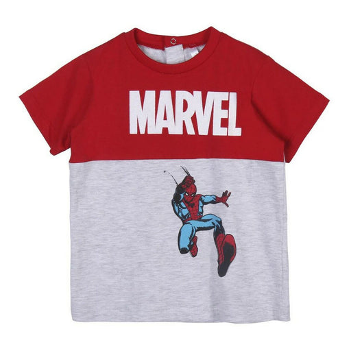 Kurzarm-T-Shirt für Kinder Marvel Grau 2 Stück