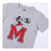 Kurzarm-T-Shirt Mickey Mouse Grau